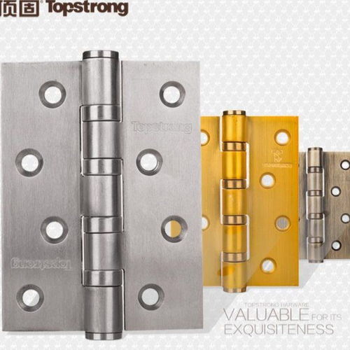 頂固 木門(mén)不銹鋼合頁(yè)房門(mén)4寸平開(kāi)合頁(yè) 軸承靜音 3mm加厚 一片價(jià)